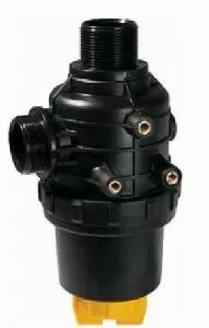 1-1/2 Arag Line Strainer, Filter - Bulkhead Mounting with Shut Off Valve