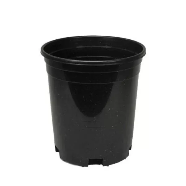 #1 Gallon Black Resin Nursery Pot - ( 12 Pack )