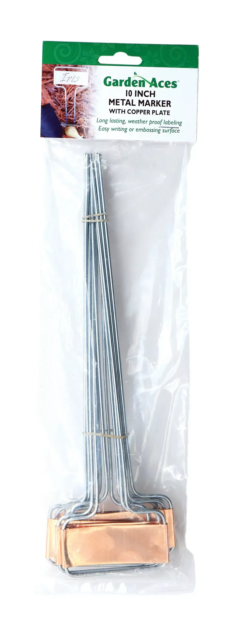 10" Metal/Copper-8pkg