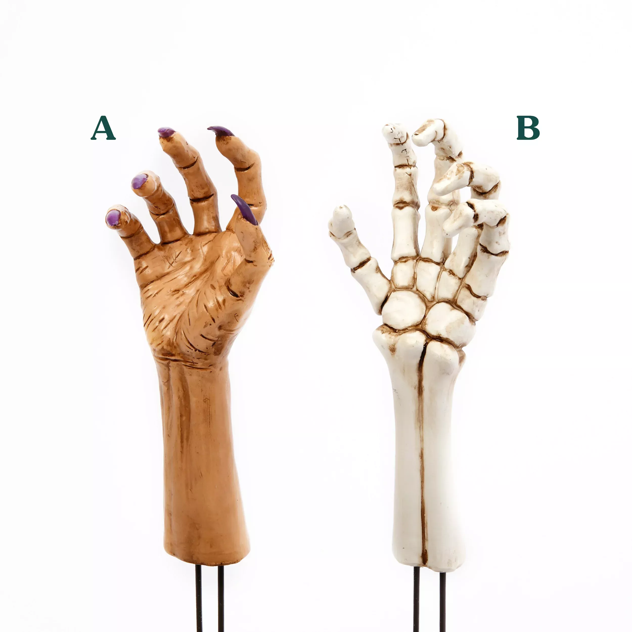 14" Resin Zombie Hand Pathway Marker - Assorted Styles, Sold Separately - Gerson Company