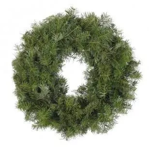 16" Ring (28" OD) Balsam Double Faced Wreath Undecorated 16DF