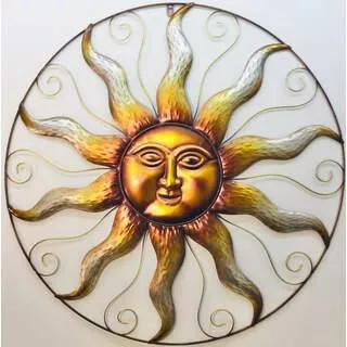 25" Gold and Silver Full Sun and Moon 903-00220