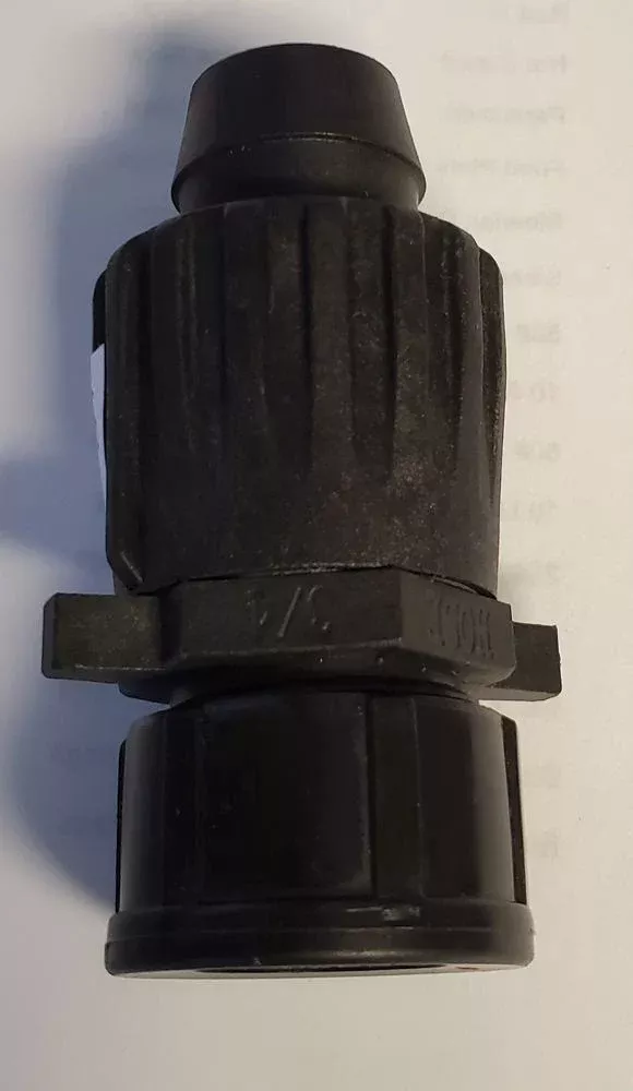 3/4 Oval Hose End Cap