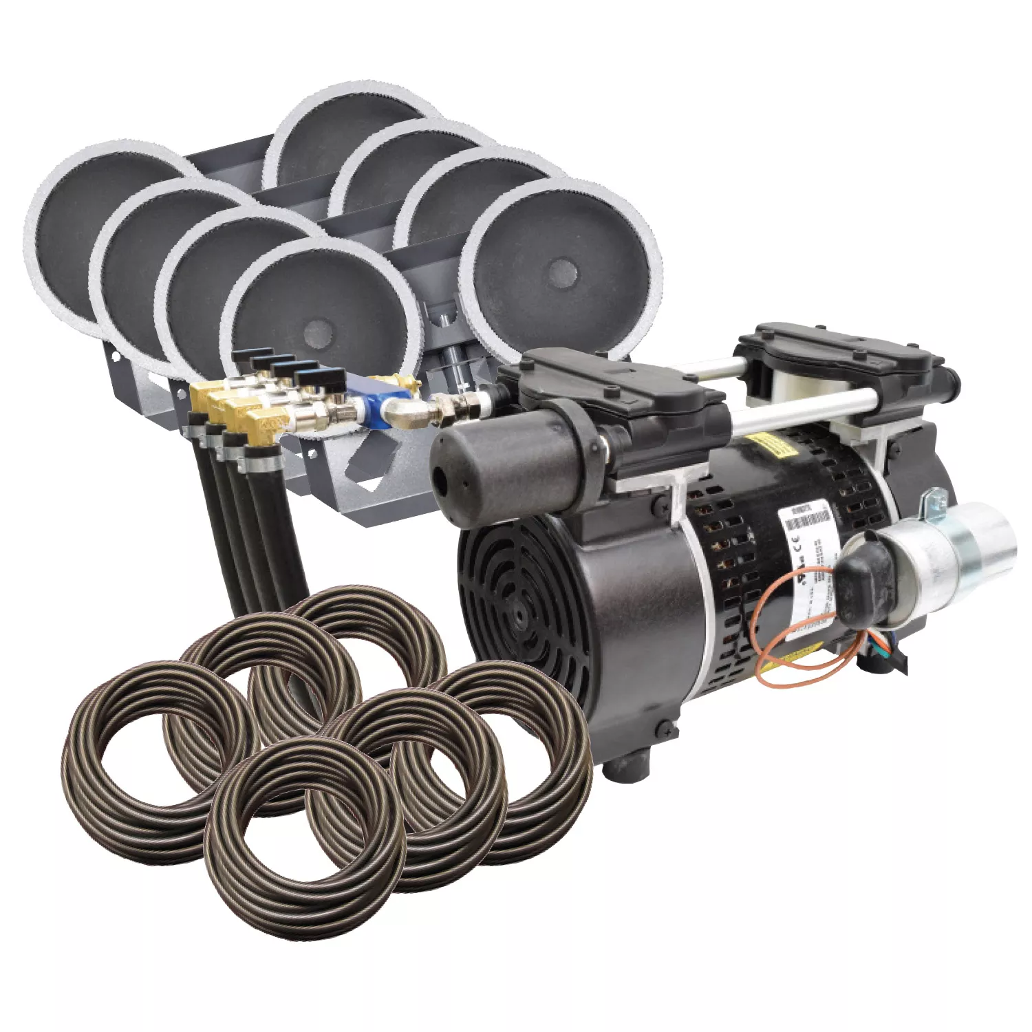3/4HP Rocking Piston Pond Aeration System (up to 4 Acres)