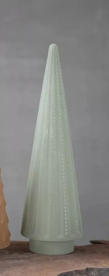 4 3/4” Light Green Velvet Tree