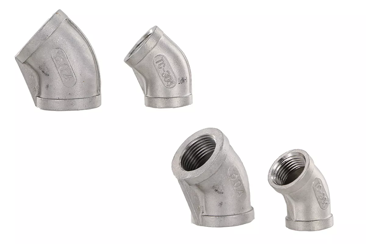 45° Elbows - Stainless Steel