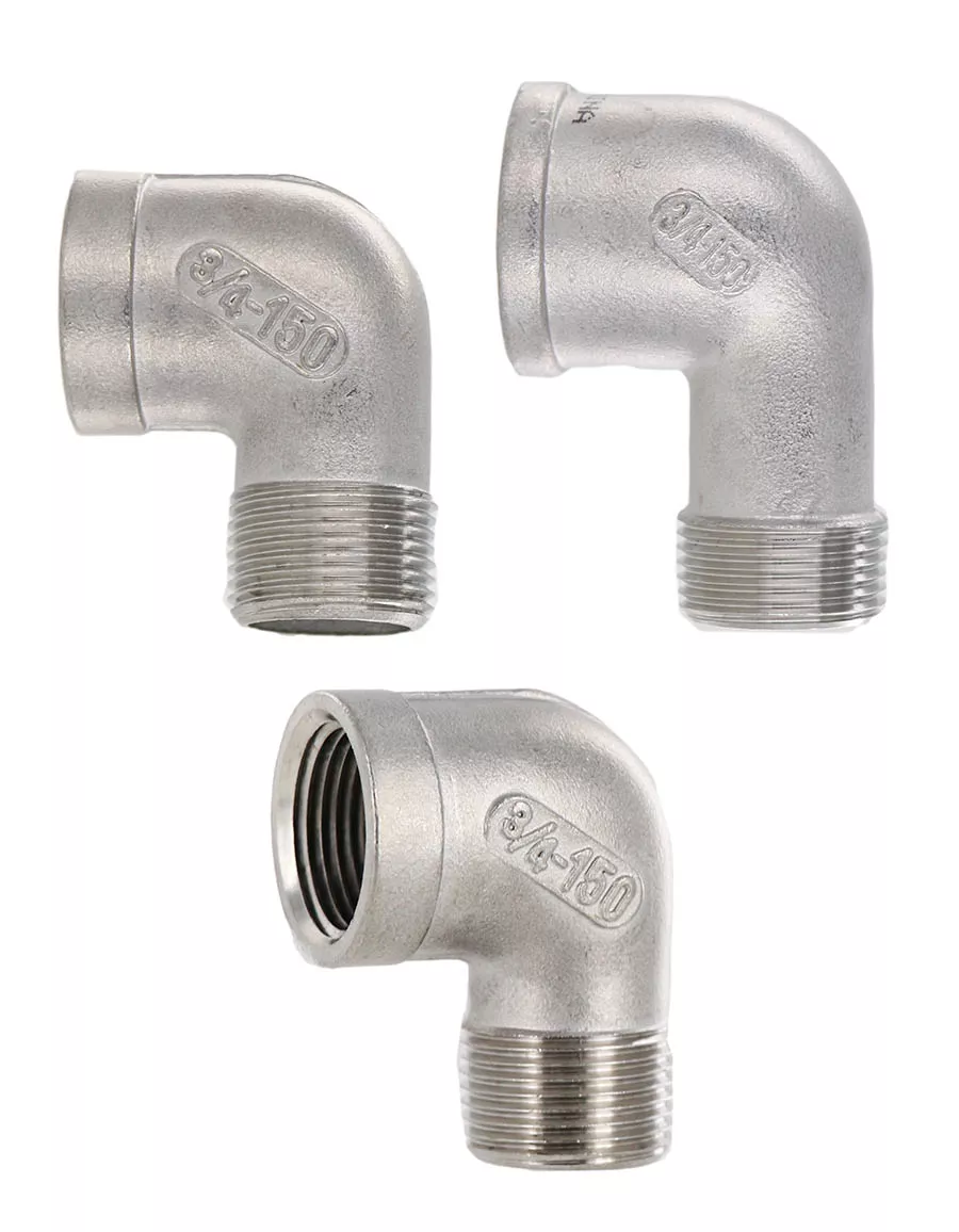 90° Street Elbows - Stainless Steel