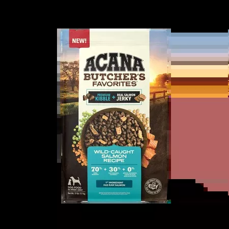 Acana Butcher's Favorites Wild-Caught Salmon Recipe Dog Food, 17 lb