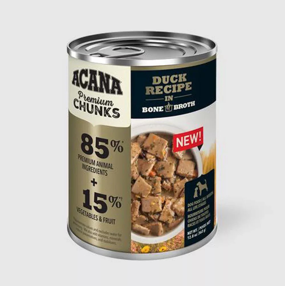 Acana, Duck, Grain Free, 12.8 oz. Can