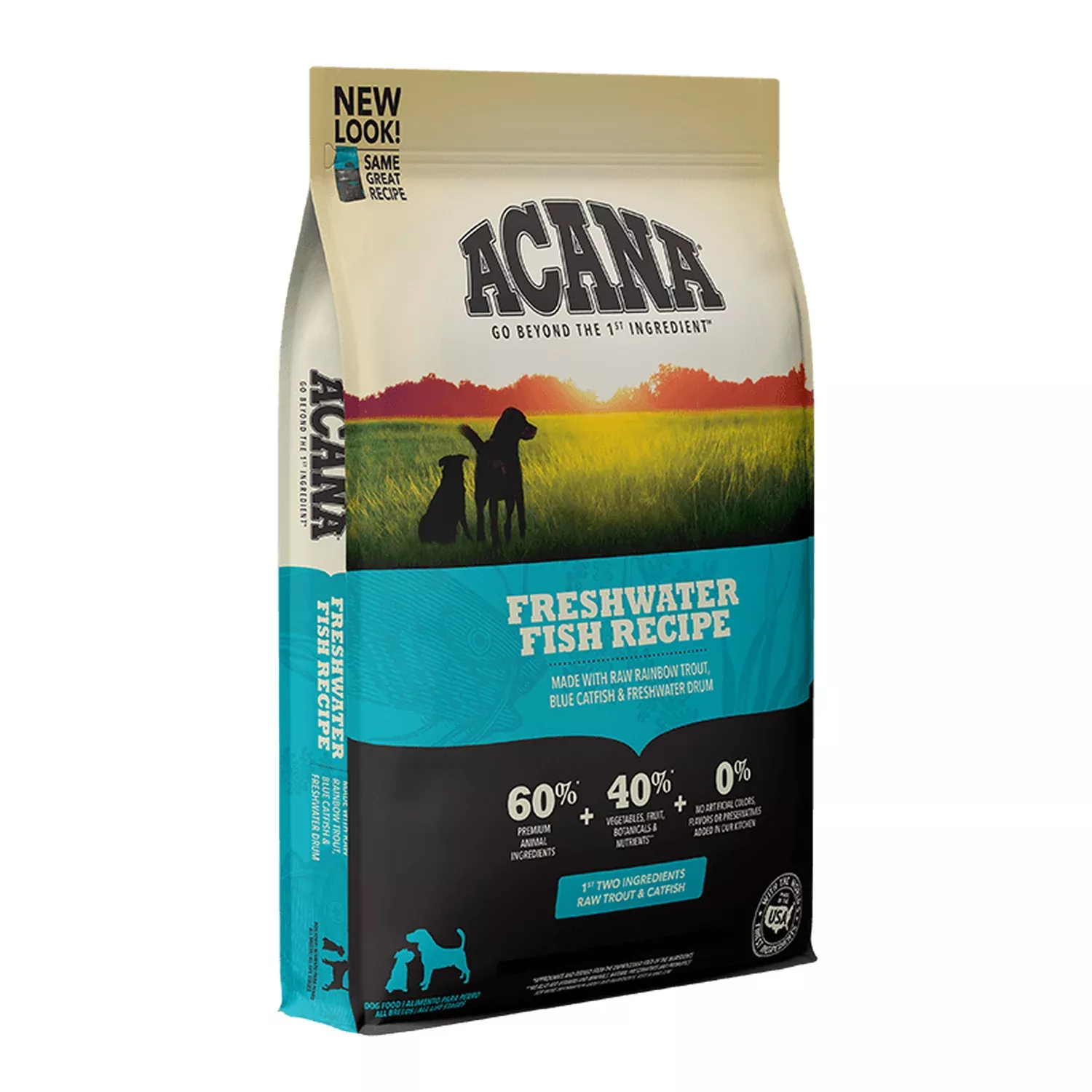 Acana Freshwater Fish Recipe Dog Food, 25lbs