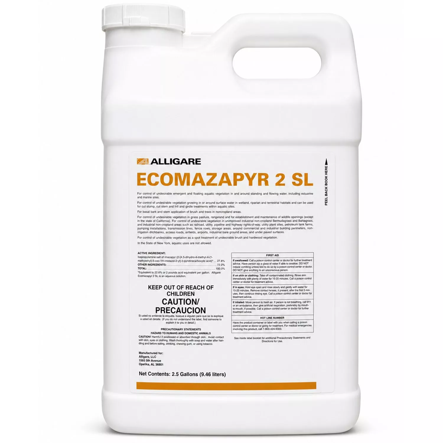 Alligare Ecomazapyr 2 SL 2.5 Gallon