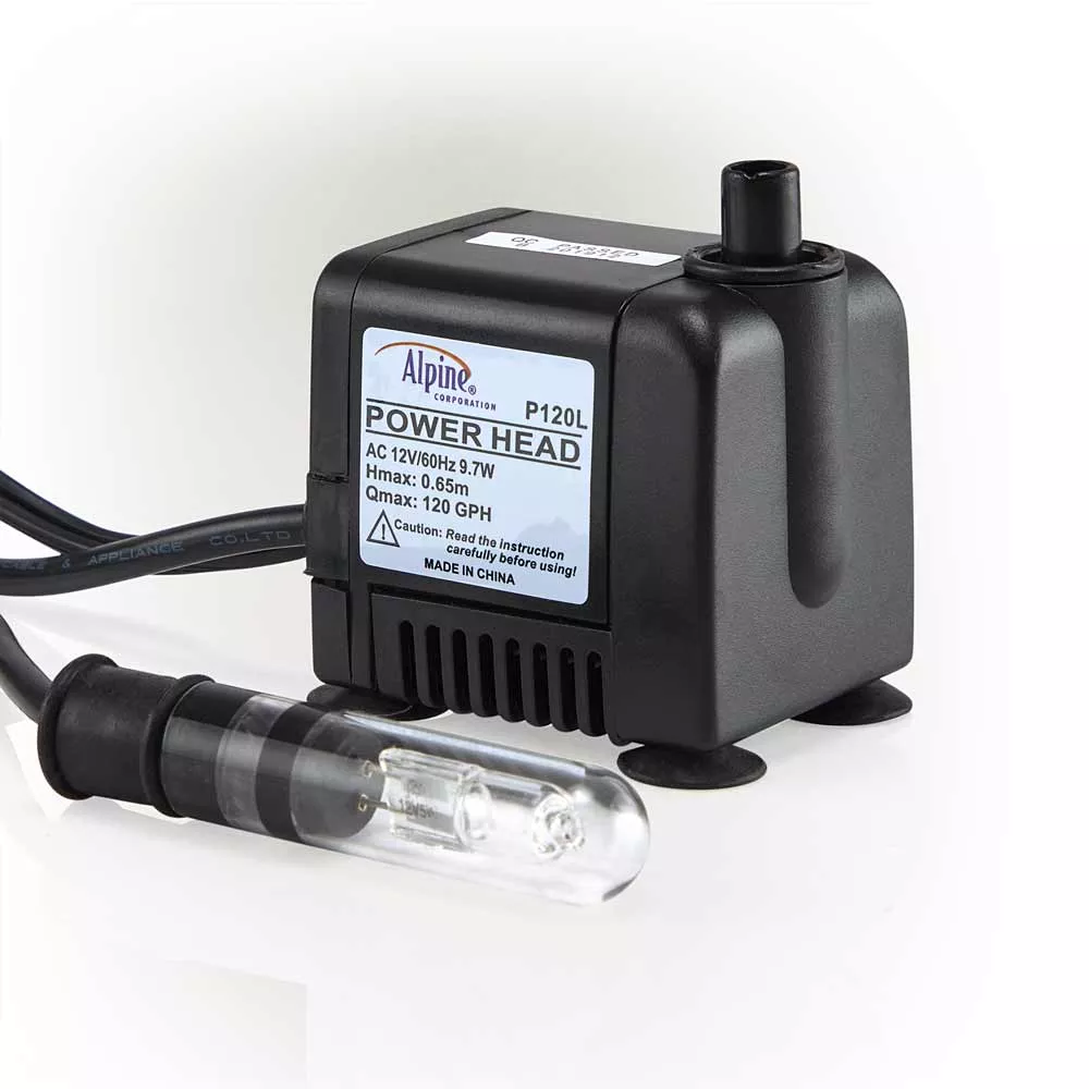 Alpine, Power Head Pump, 120 GPH W/5W