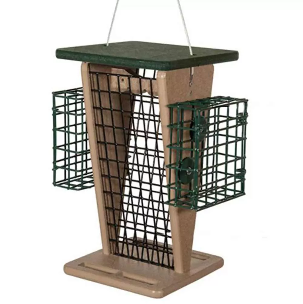 America's Favorite, 2-N-1 Raw Peanut & Suet Feeder