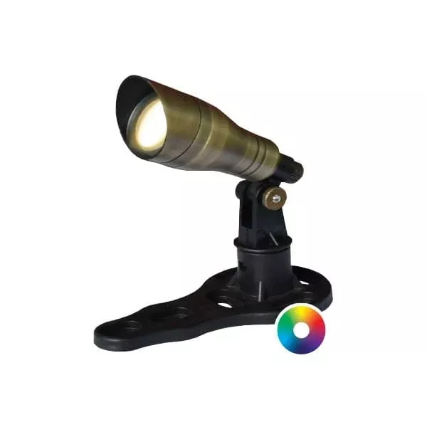 Anjon™ Ignite 3 Watt Color-Changing Brass & Bronze Spotlights