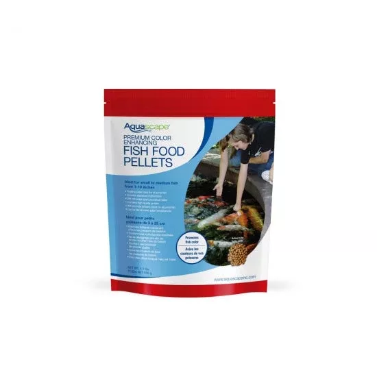 Aquascape Premium Color Enhancing Fish Food Pellets