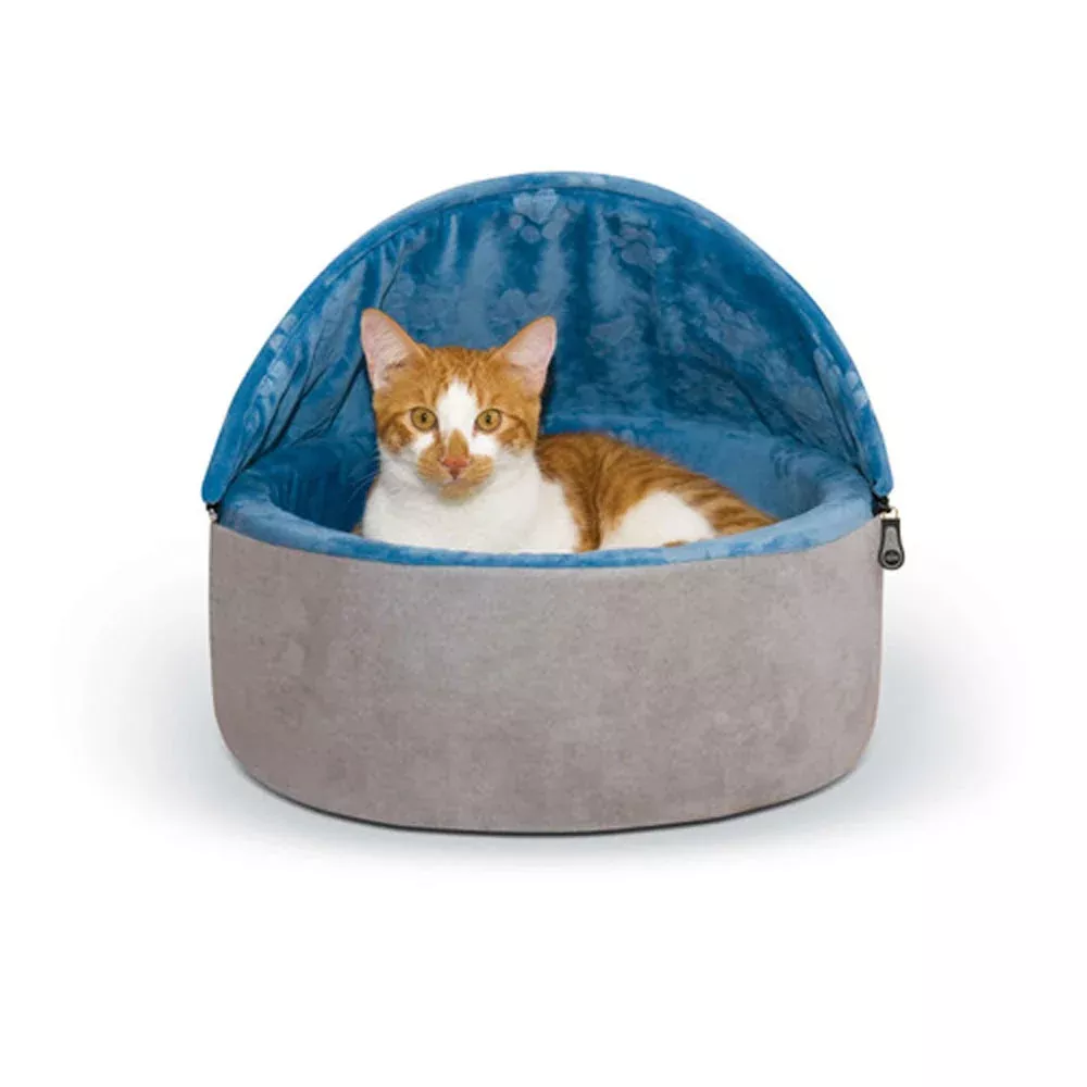 Arlee, Self Warming Hooded Kitty Bed