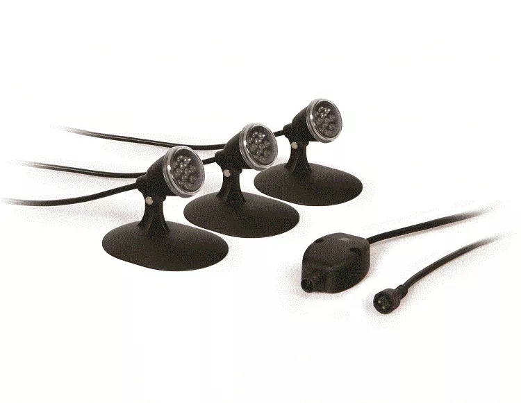 Atlantic Warm White Pond 3 Light Kit- 1 Watt