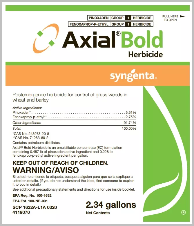 Axial Bold Herbicide 2.34 gal SO Special Order by Request