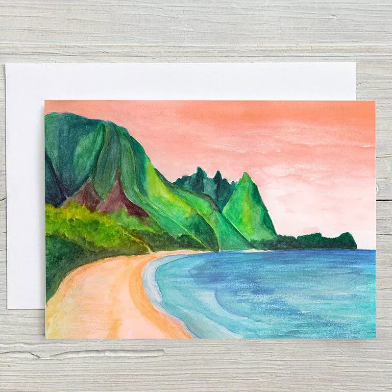 Bali Hai Greeting Card