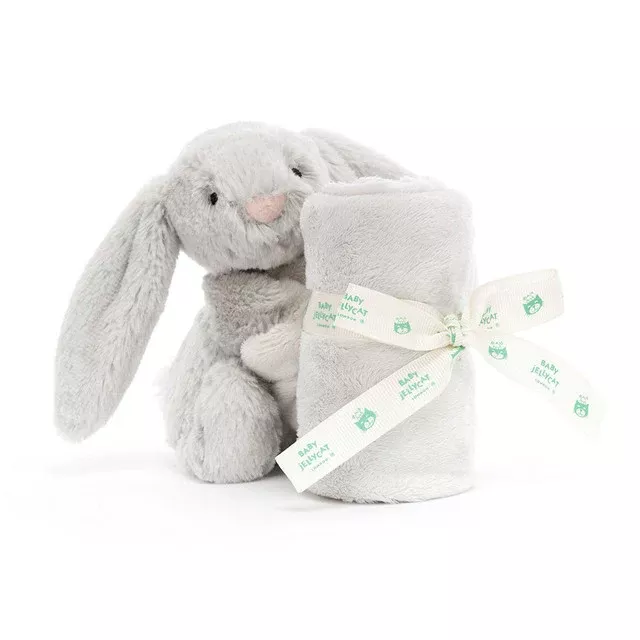 Bashful Silver (Grey) Bunny Soother