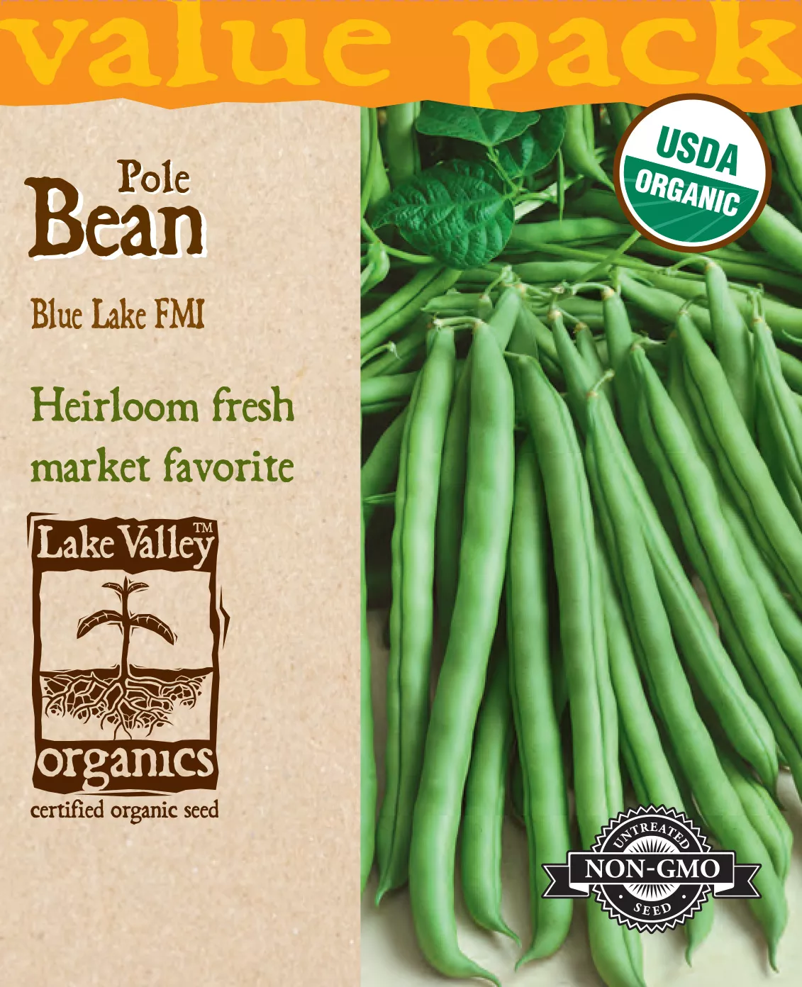 Bean (Pole) Blue Lake FM1 – Item #4447