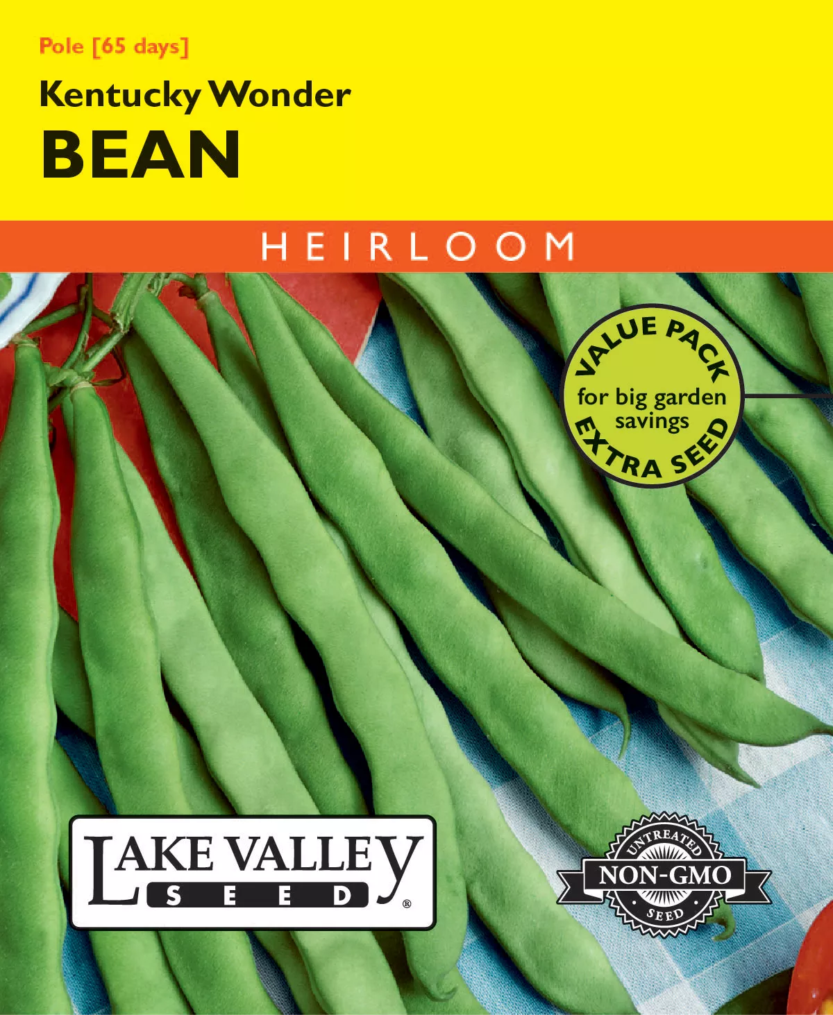 Bean (Pole) Kentucky Wonder – Item #362