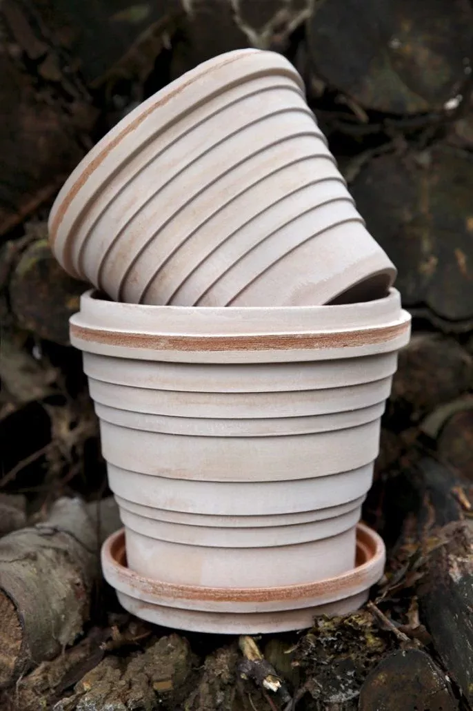 Bergs 'Venus' Pot w/ Saucer