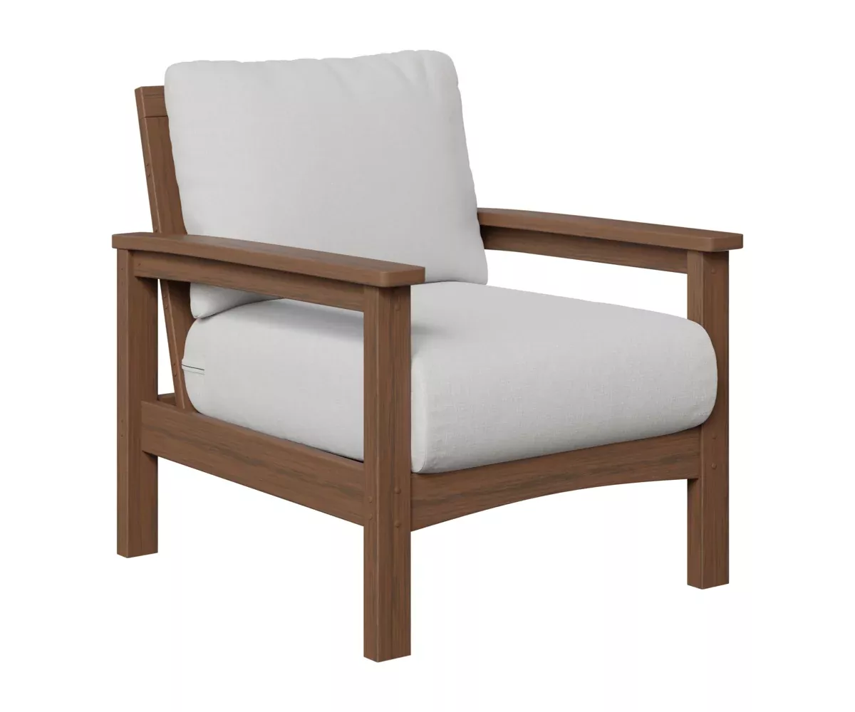 Berlin Gardens, Camden Club Chair, Brazilian Walnut