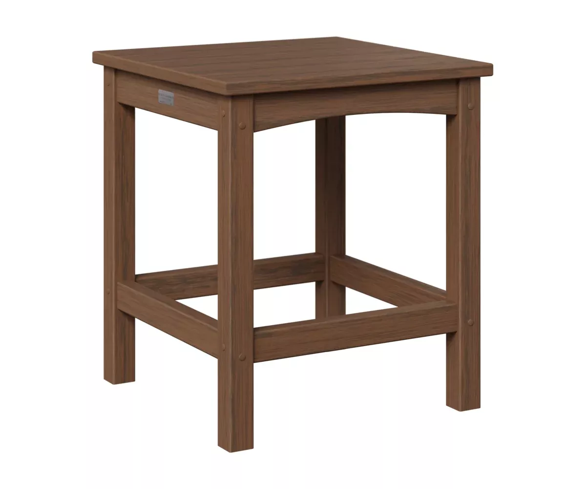 Berlin Gardens, Camden End Table, Brazilian Walnut