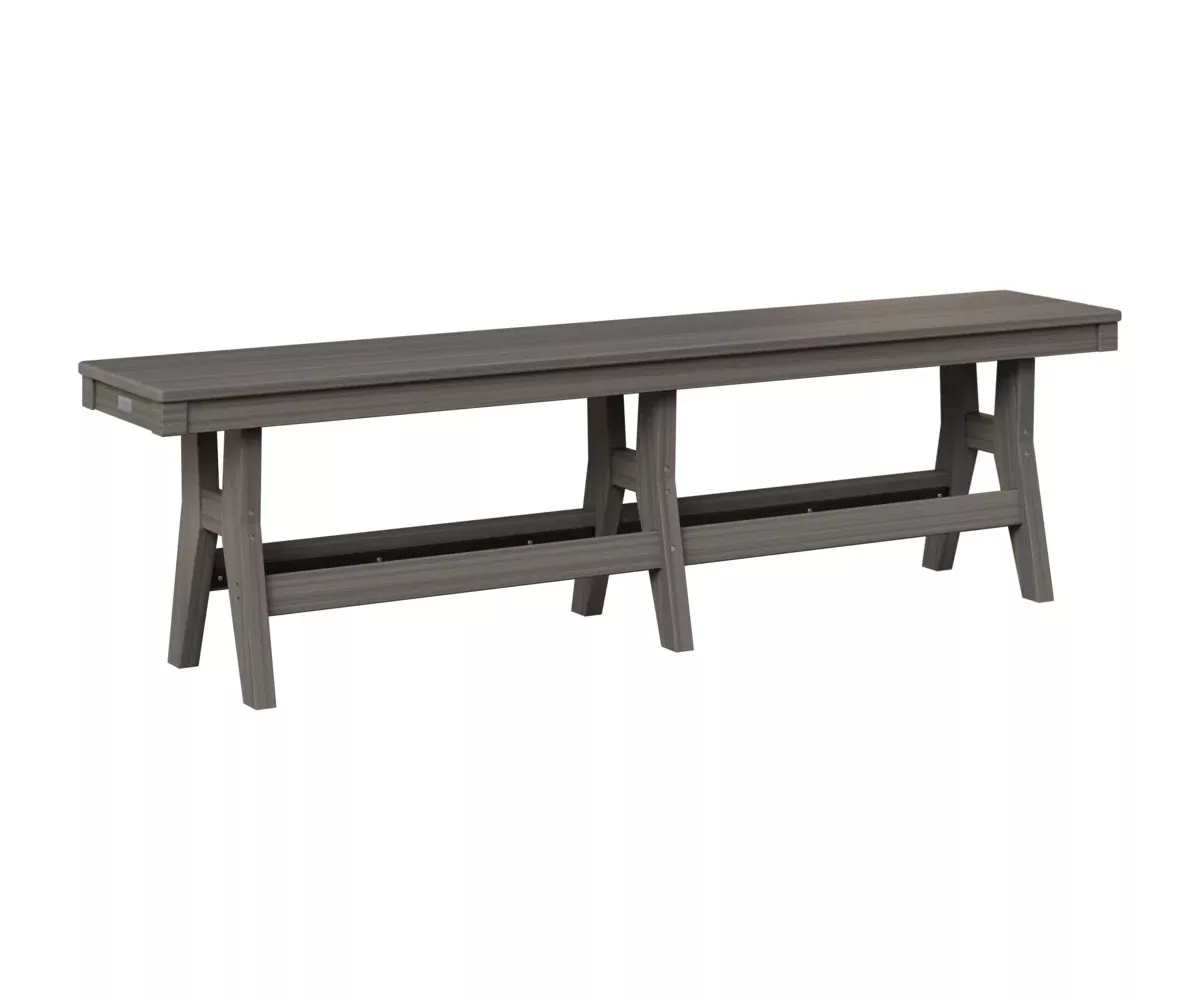 Berlin Gardens, Harbor 66″ Bench, Coastal Gray