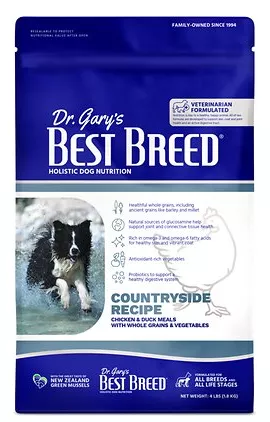 Best Breed Dog Countryside Recipe Chicken, Duck &Grains 4#