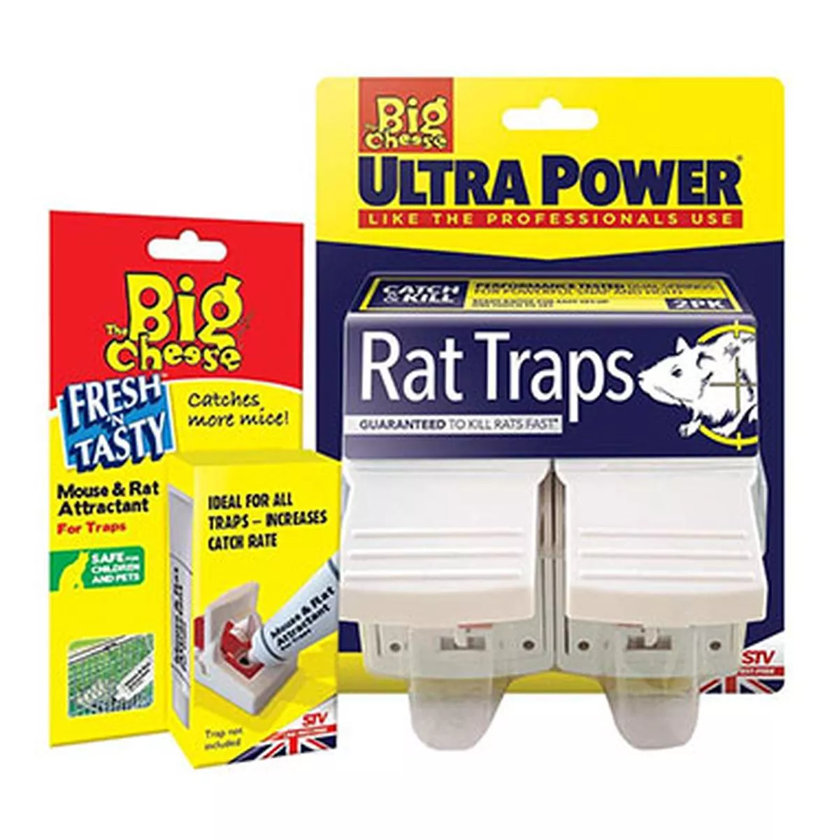 The Big Cheese Ultra Power 2-Pack Rat Trap & Mouse & Rat Attractant – Default Title