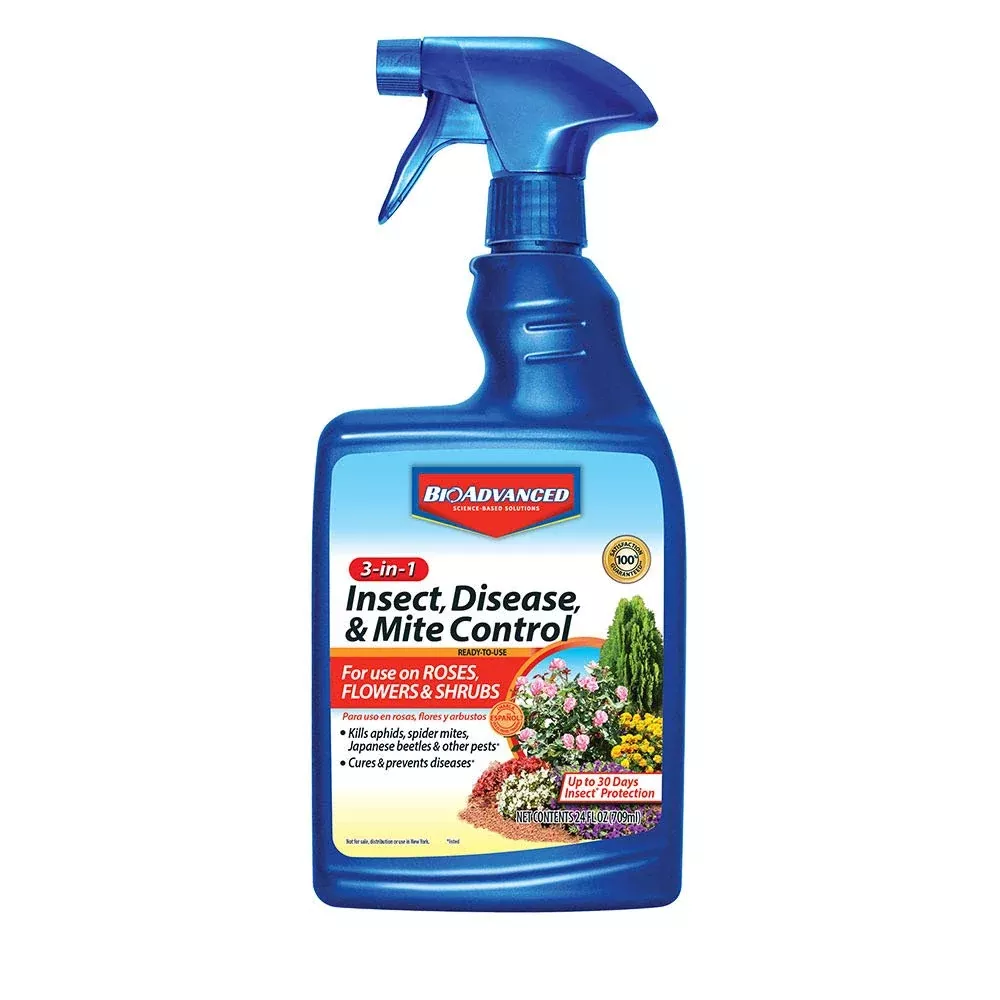 BioAdvanced 3-in-1 Insect, Disease, & Mite Control RTU, 24 oz