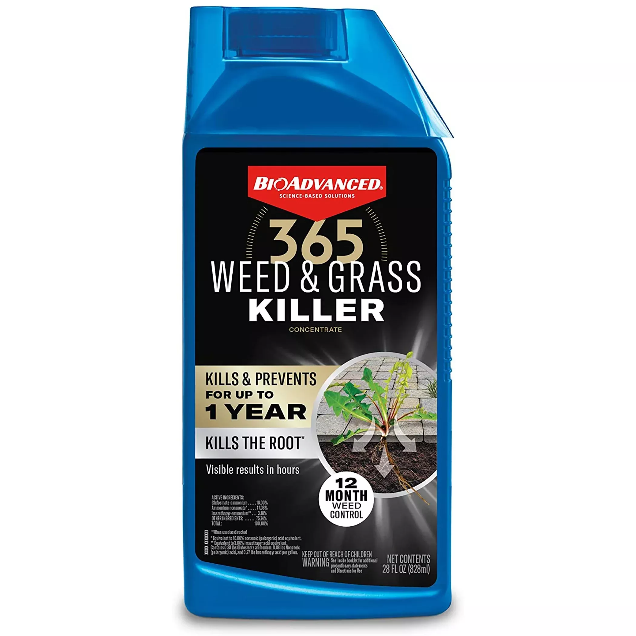 BioAdvanced 365 Weed & Grass Killer - 28oz Concentrate - Non-Neonic Formula