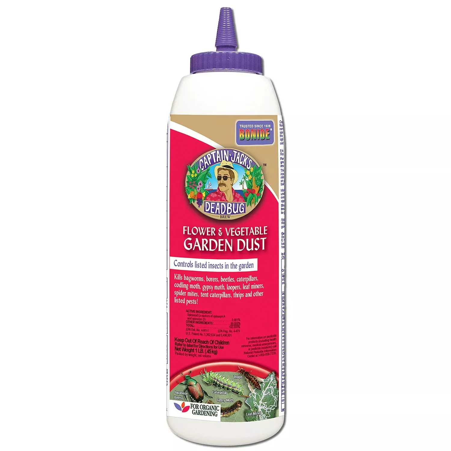 Bonide Captain Jack's™ Deadbug Brew Flower & Vegetable Garden Dust - 1lb