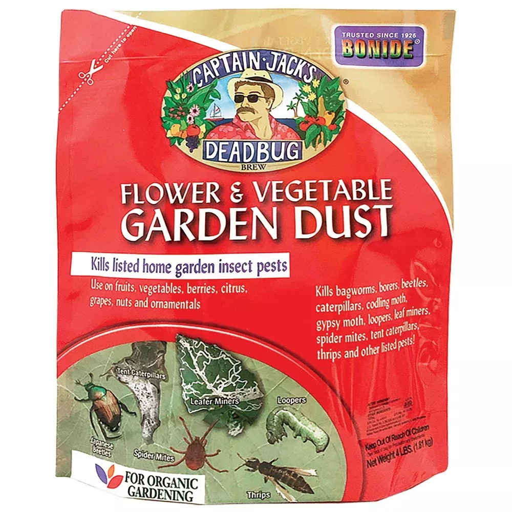 Bonide Captain Jack's™ Flower & Vegetable Garden Dust - 4lb