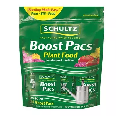 Boost Pacs Fast Acting Water Soluble Plant Food, 24 Pack