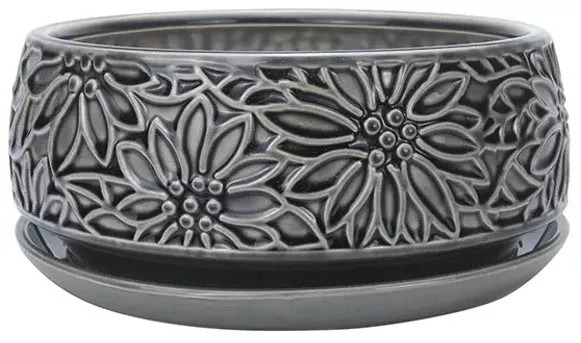 Botanical Low Bowl