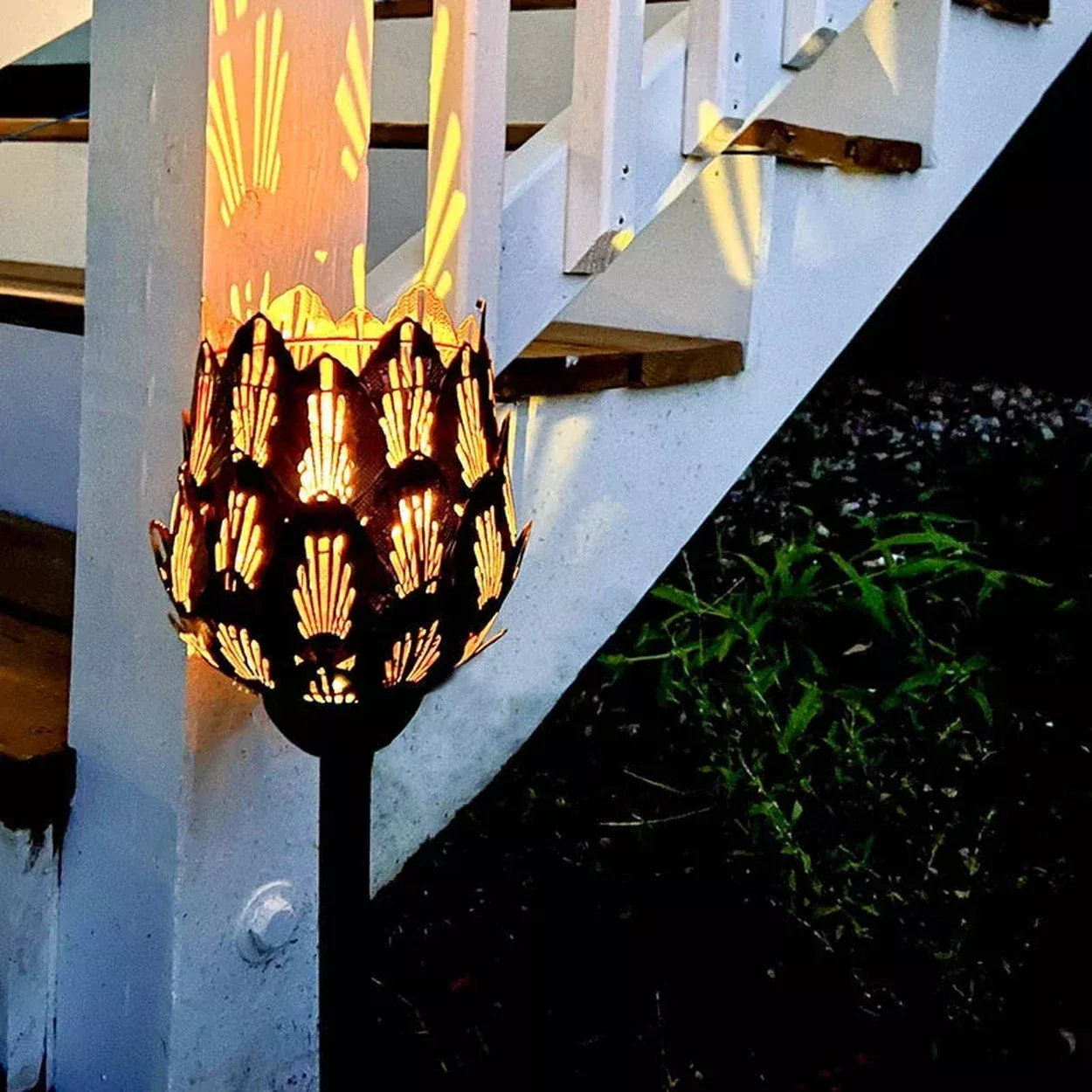 Bronze Torches - Set of 2