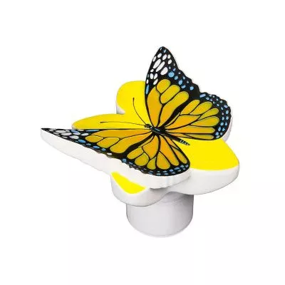 Butterfly Chlorine Dispenser, Yellow