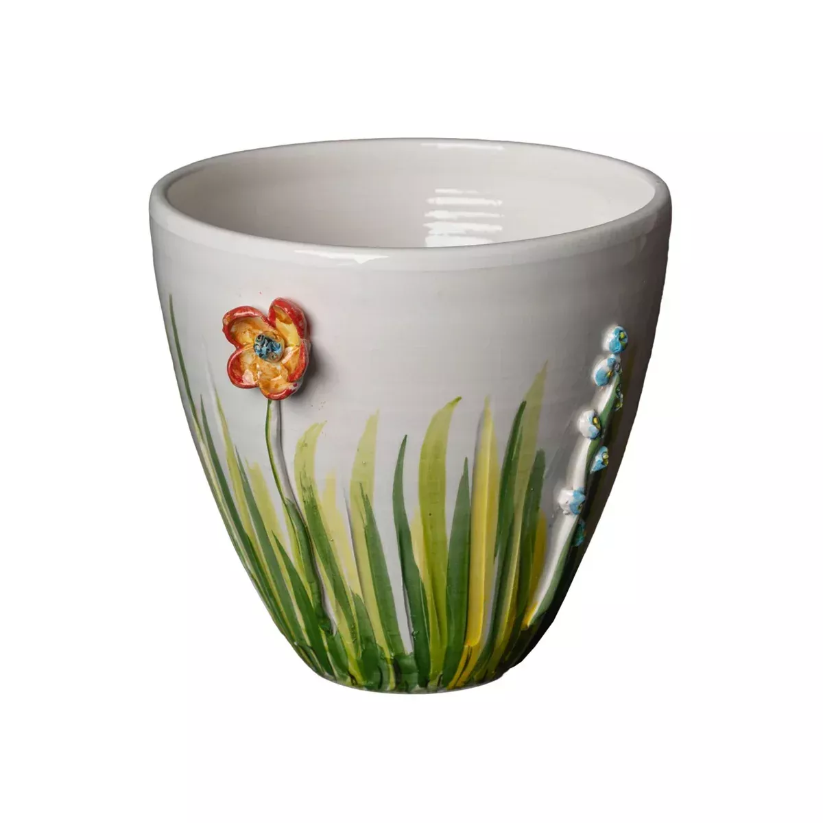 Cachepot with Flowers