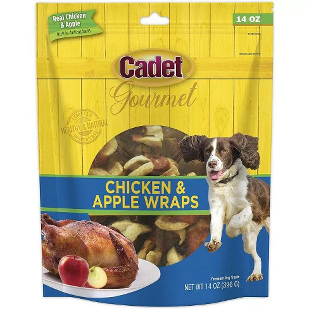 Cadet, Chicken & Apple Wraps,14 oz.