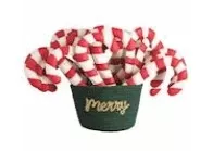 Candy Cane Tin Ornaments