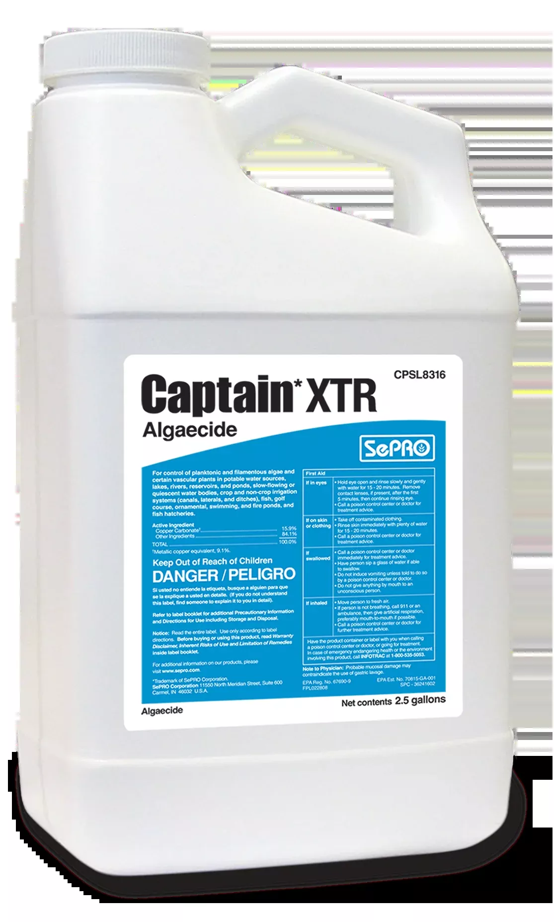 Captain XTR Liquid Algaecide For Ponds & Lakes