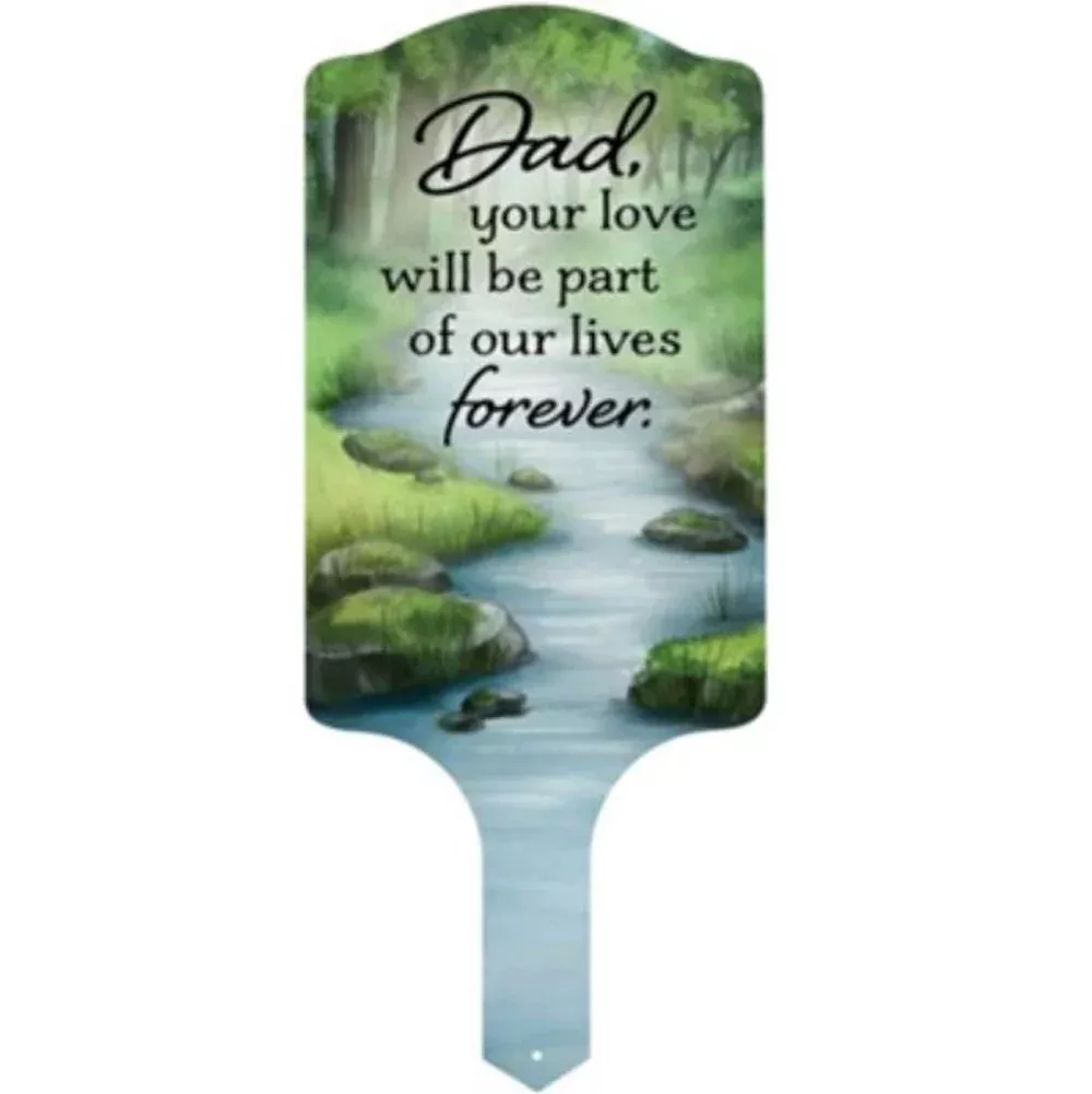 Carson, Dad Garden Stake