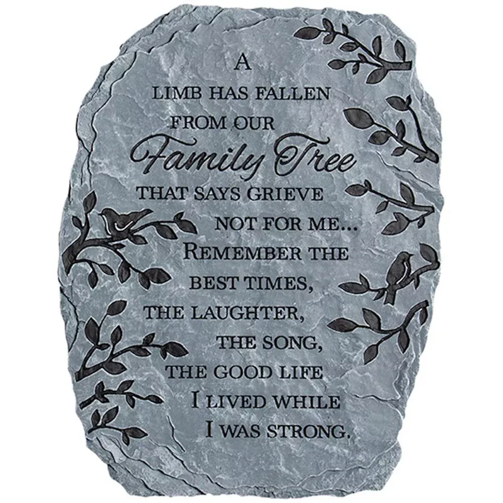 Carson, Family Tree Garden Stone