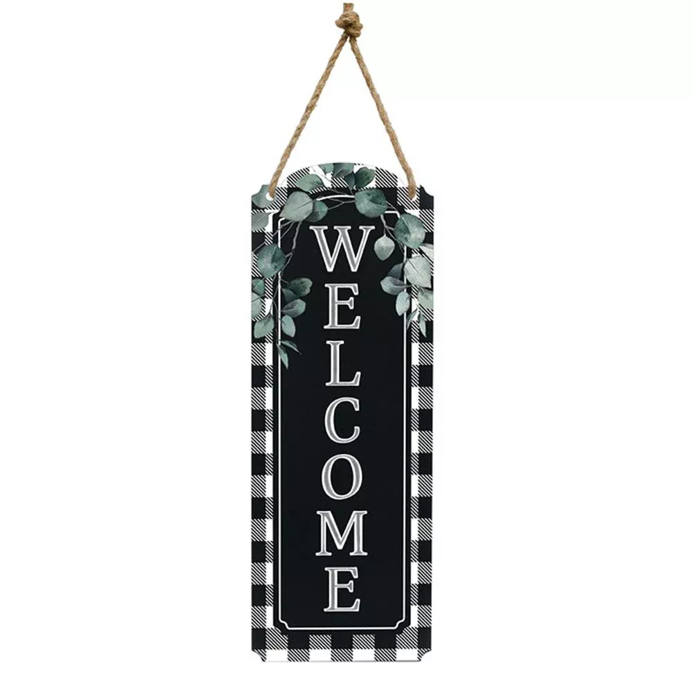 Carson, Welcome Metal Wall Decor