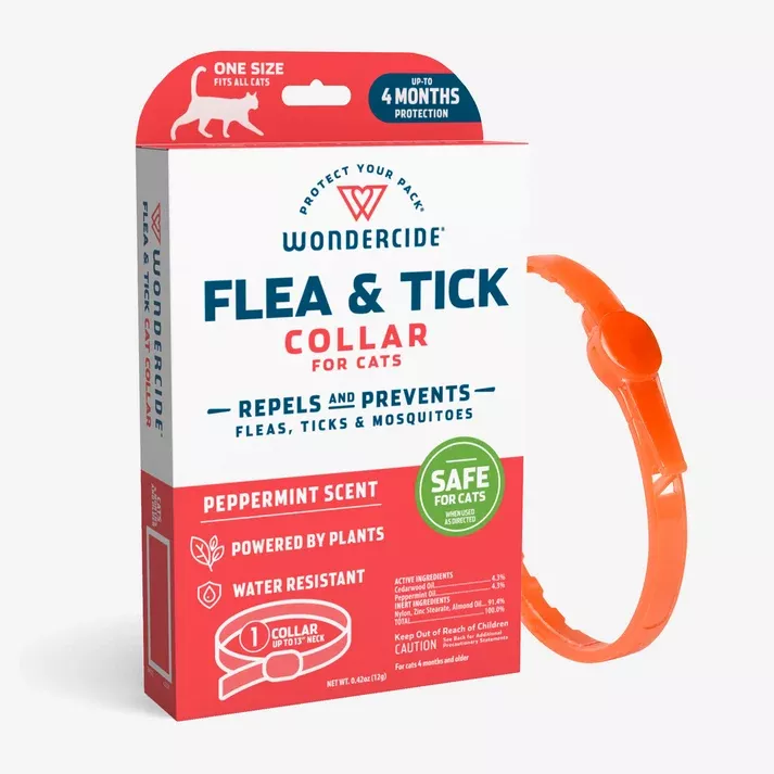 Cat Flea & Tick Collar, Peppermint