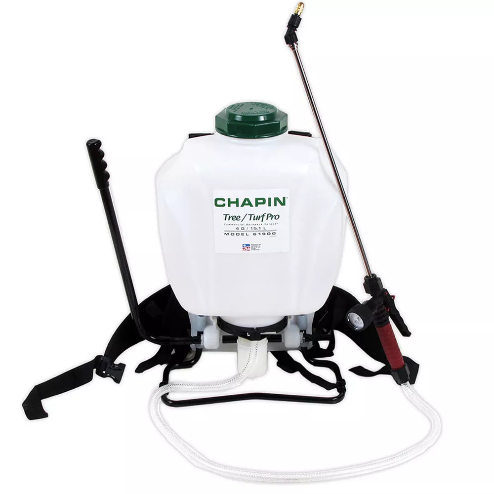 Chapin Commercial Tree / Turf Pro Backpack Sprayer 61900 with Stainless Steel Wand