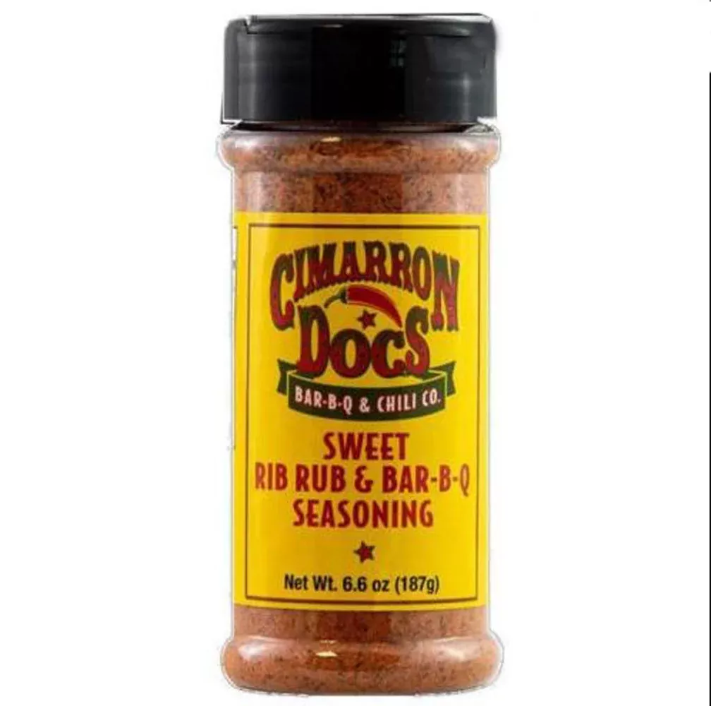 Cimarron Docs, Sweet Rib Rub, 6.5 oz.